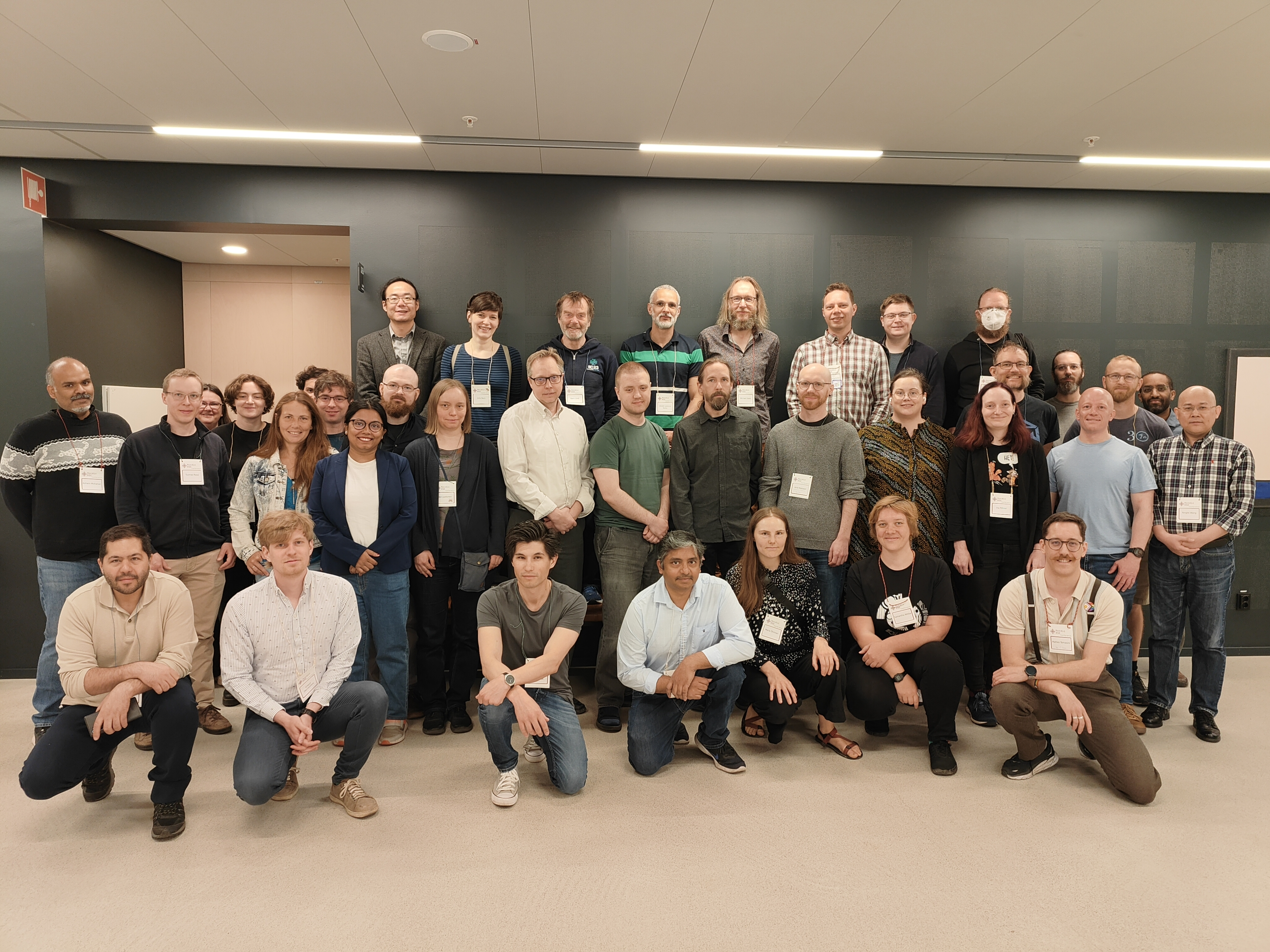 Group picture from the Nordic RSE conference 2025.